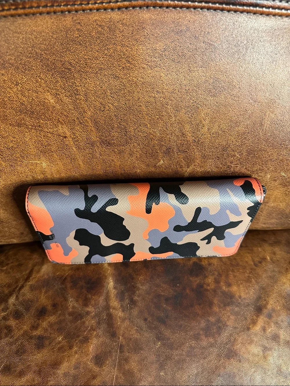 Michael Kors Camo Zip Wallet